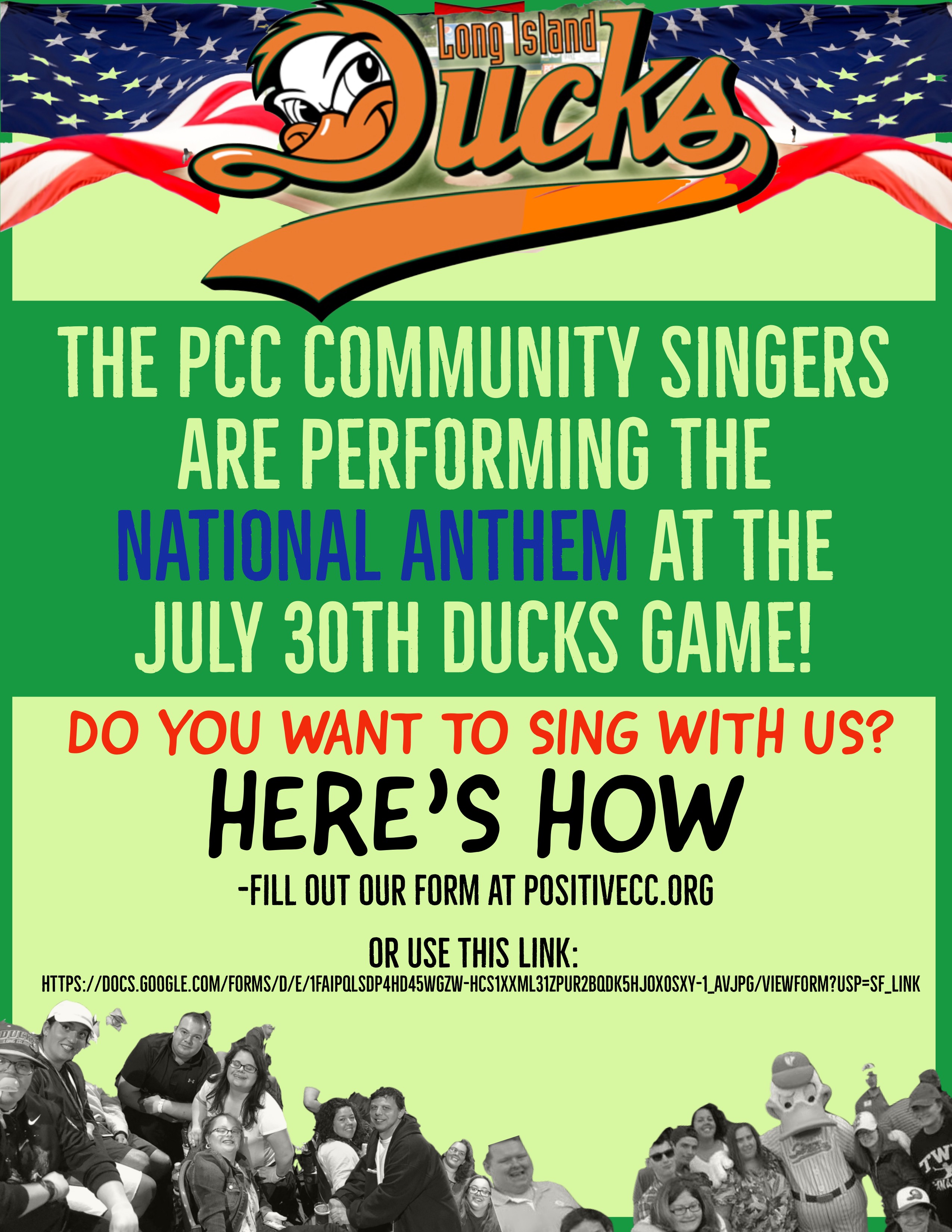 Long Island Ducks Game Positive Community Connections