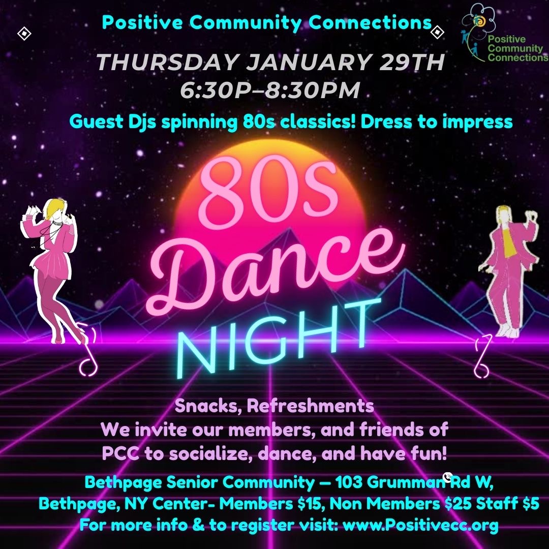 80&rsquo;s Dance Night